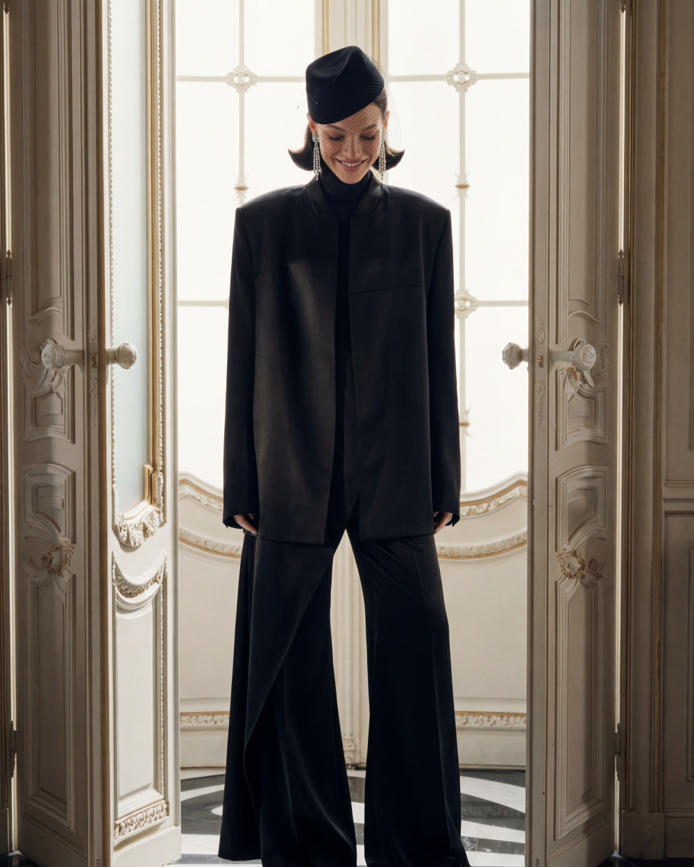 Жакет со стойкой Holy из сатина