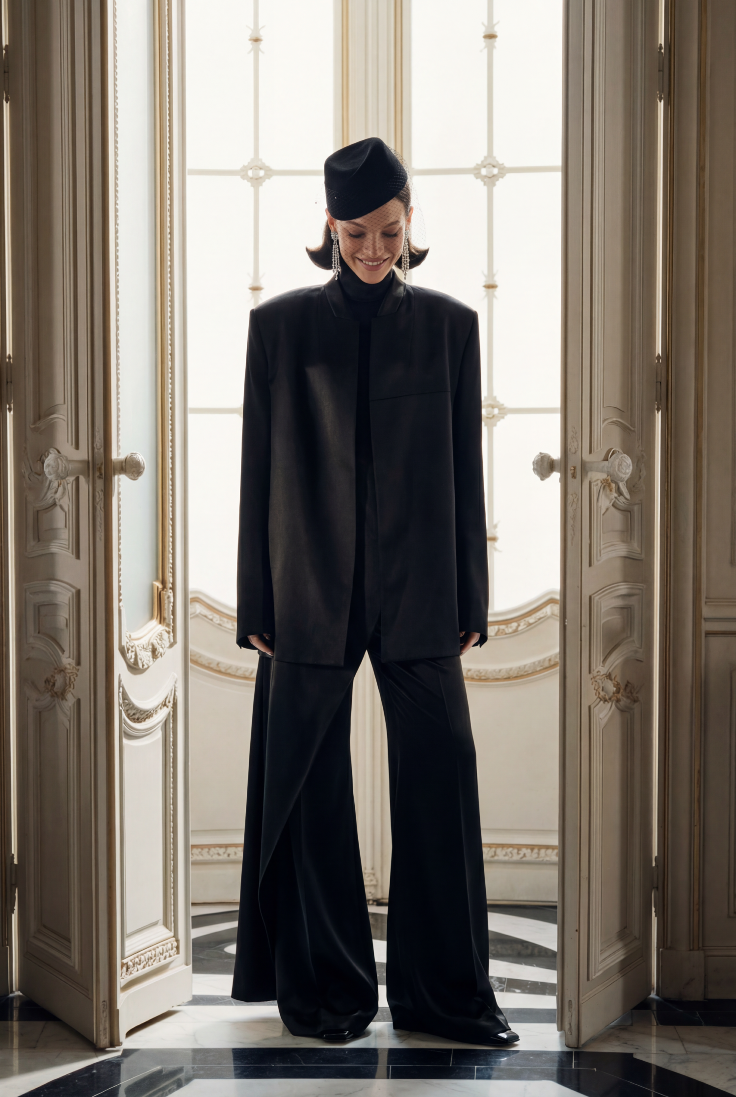 Жакет со стойкой Holy из сатина_1