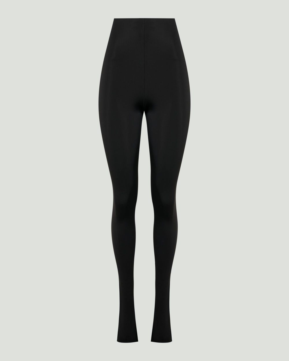 Женские леггинсы расклешенные черные